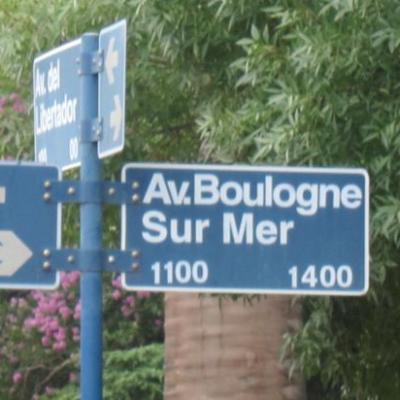 Avenue de San Juan (en mémoire du général José San Martin)