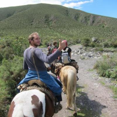 Balade à cheval à El Tafi