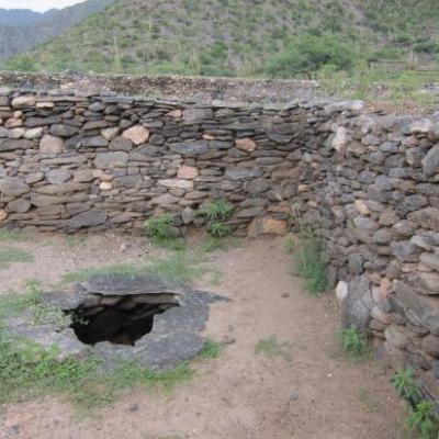 Trou servant à la conservation des aliments, ruines de Quilmes