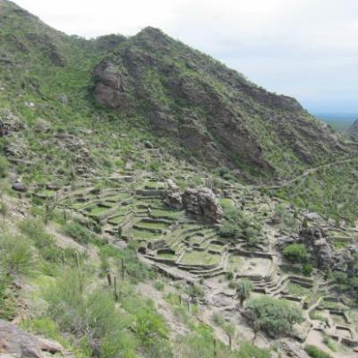  Vue des ruines de Quilmes depuis la colline