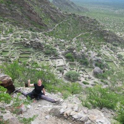  Vue des ruines de Quilmes depuis la colline