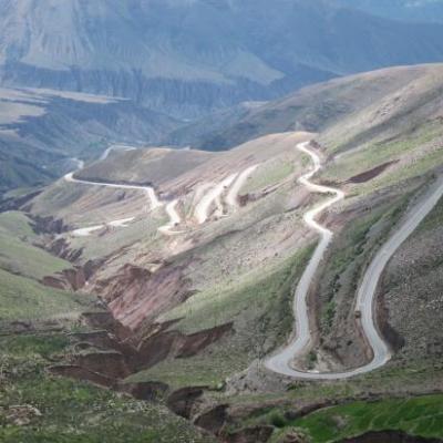 Sur la route 52 vers les grandes salines