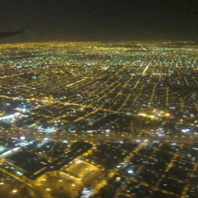 Vue aérienne de Buenos Aires