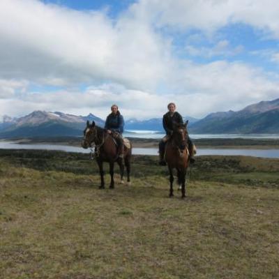 Environs d'El Calafate (promenade à cheval)