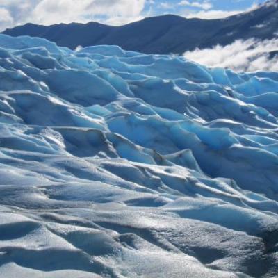 Petit trek (en crampons) sur le glacier Perito Moreno