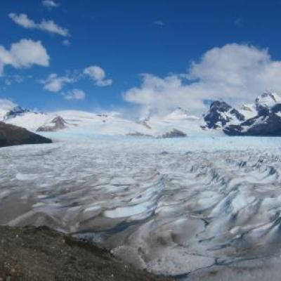 Petit trek (en crampons) sur le glacier Perito Moreno