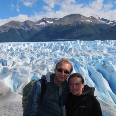 Petit trek (en crampons) sur le glacier Perito Moreno