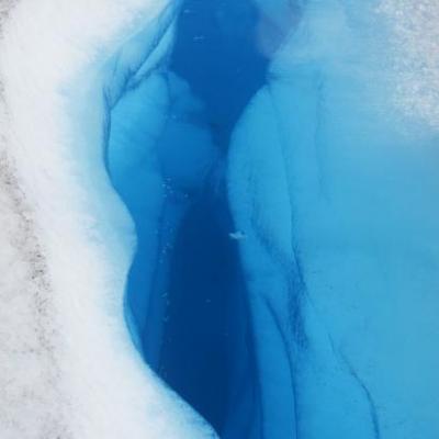Petit trek (en crampons) sur le glacier Perito Moreno