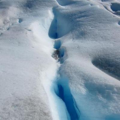 Petit trek (en crampons) sur le glacier Perito Moreno