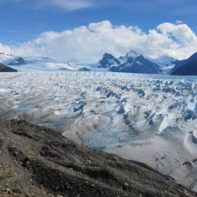 Petit trek (en crampons) sur le glacier Perito Moreno