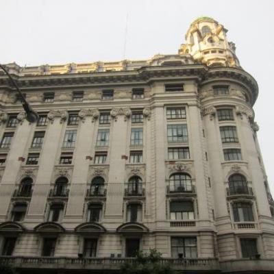 Immeuble dans les rues de Buenos Aires