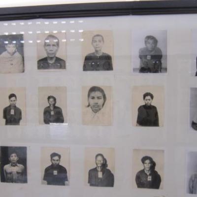 Photos des prisonniers des Khmers Rouges