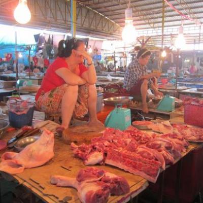 Marché de Vientiane