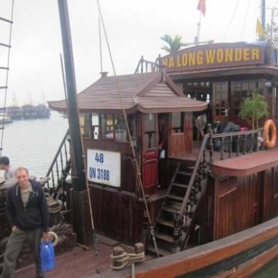 Notre petit bateau de croisière