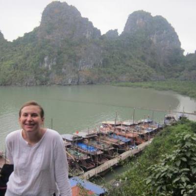 Vue depuis la Grotte de la Porte du Ciel