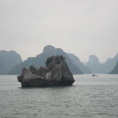 La pierre de la baie.