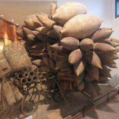 Les paniers de pêche vietnamiens