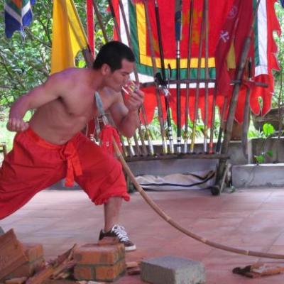 Demonstration de Kung Fu a Hue