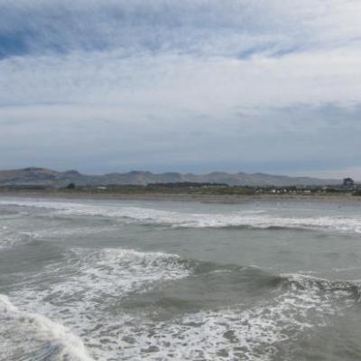 Ocean pacifique a Christchurch
