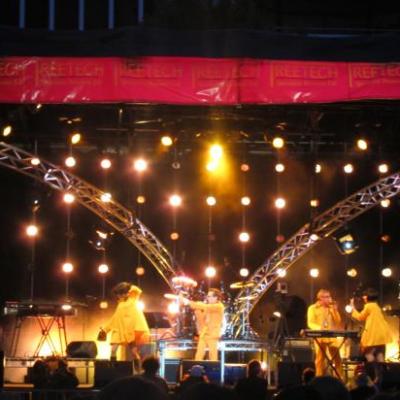 Nouvel An a Christchruch et sa scene 70's tres animee...