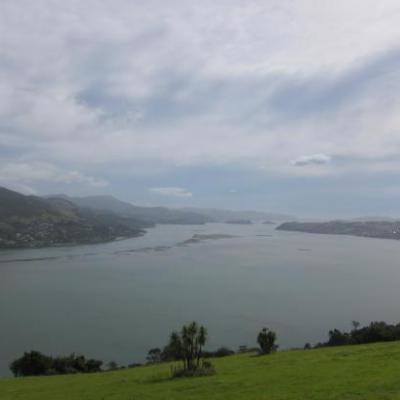 Vue depuis la route sur la peninsule d'Otarago