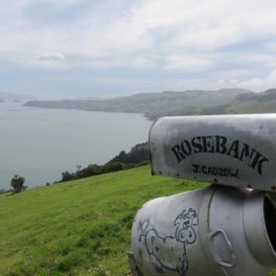 Vue depuis la route sur la peninsule d'Otarago