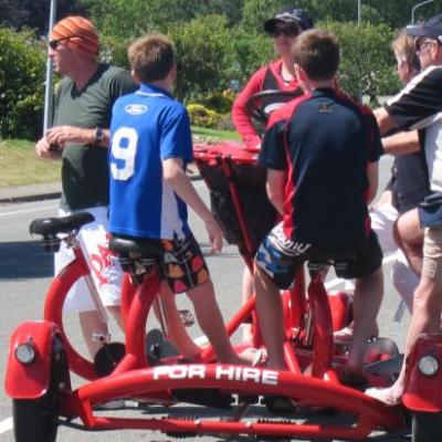 Drole de vehicule a Te Anau