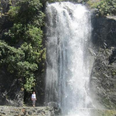 Cascade a Franz Joseph Glacier
