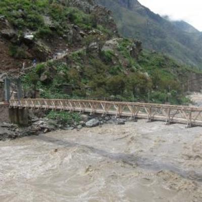 Début du chemin des Incas