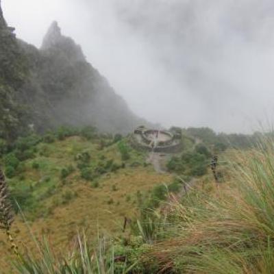 Ruines sur le chemin des Incas
