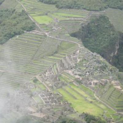 Vue du Machu Picchu depuis le Waynapicchu