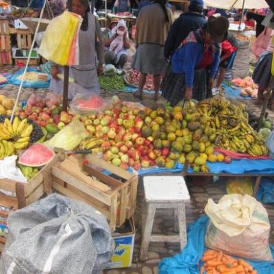Marché traditionnel de Pisac
