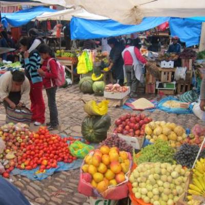 Marché traditionnel de Pisac