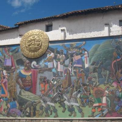 Rue El Sol, artère principale de la ville