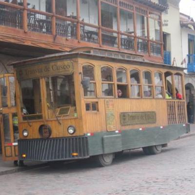 Petit bus touristique de Cuzco
