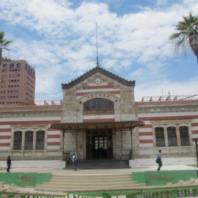Aduana de Arica (construite selon les plans de Gustave Eiffel)