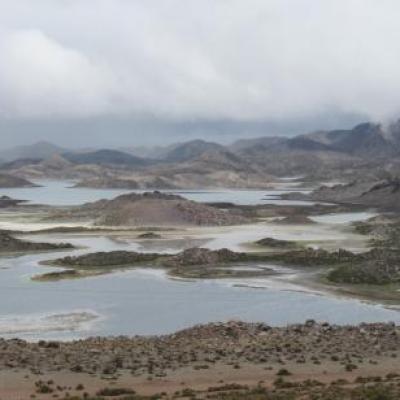 Lac Chungara, un des lacs les plus élevés au monde (4500m)